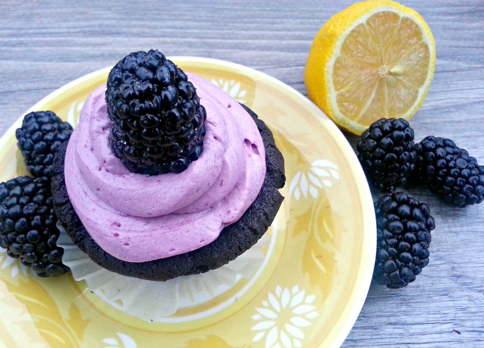 Picture of Blackberry Brown Sugar Meringue