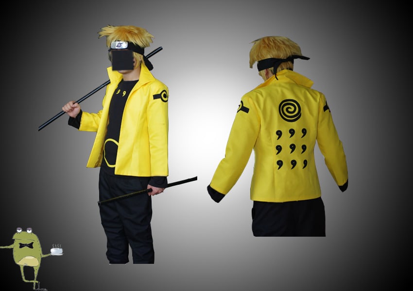 Custom Made Naruto Uzumaki SO6P Six Paths Sage Cosplay Costume Outfits on s...