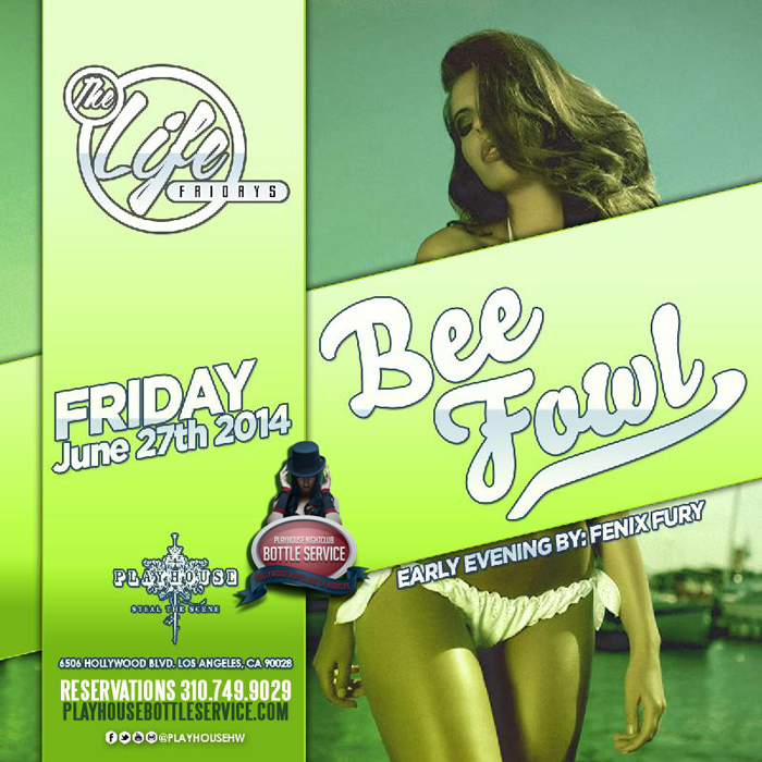 Playhouse Hollywood Fridays 2014 June 27