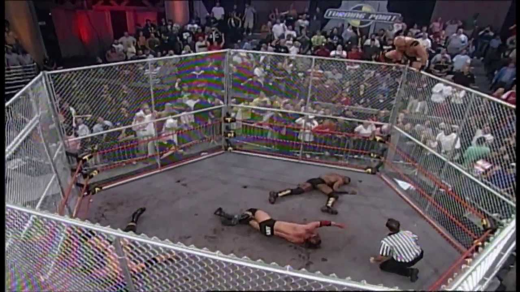America's Most Wanted vs. Triple X (Six Sides of Steel Cage Match)