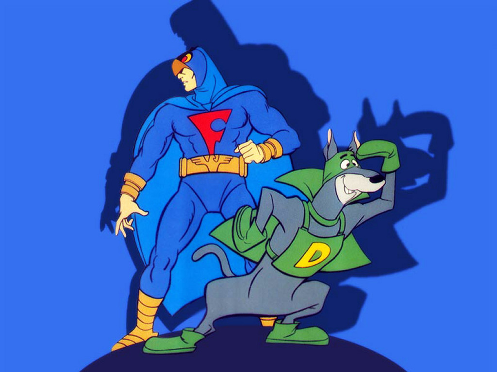 Blue Falcon and Dynomutt