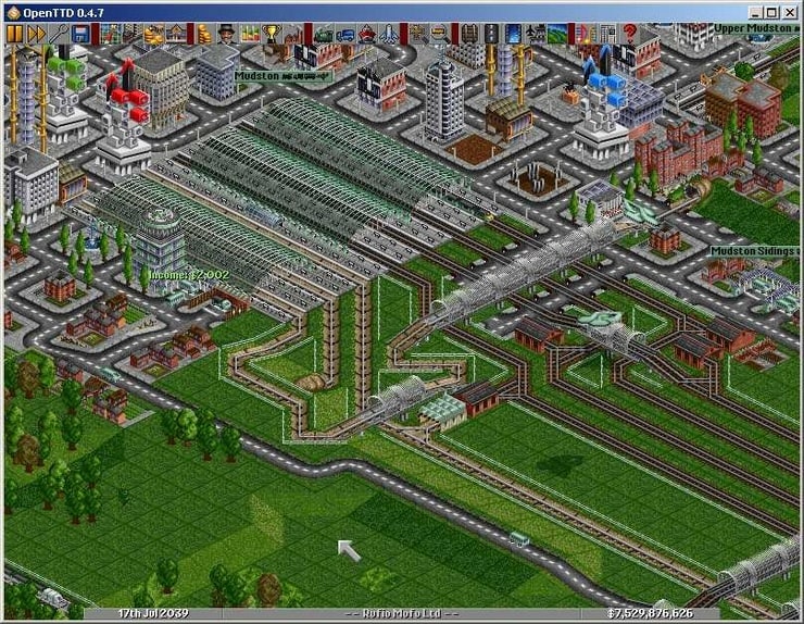 openttd percentage transported