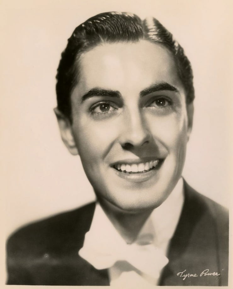 Picture of Tyrone Power.