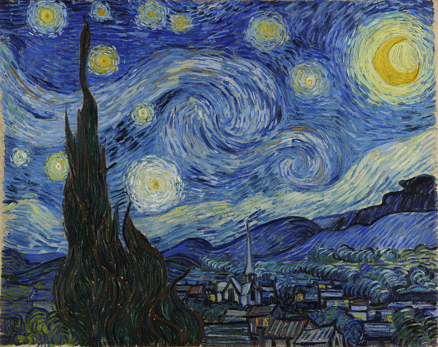 The Starry Night (1889) The Starry Night (1889)
