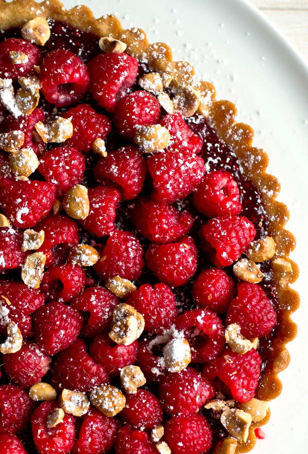 Picture of Raspberry Hazelnut Tart