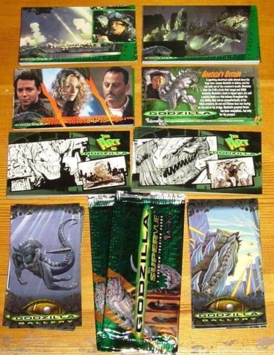 Picture of 1998 Inkworks Godzilla Supervue Premium Trading Cards