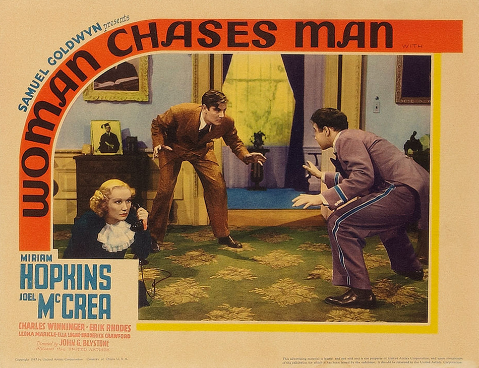 Woman Chases Man Woman Chases Man