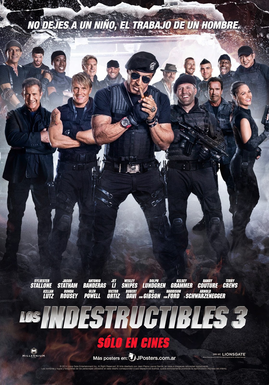 Picture Of The Expendables 3 (2014)