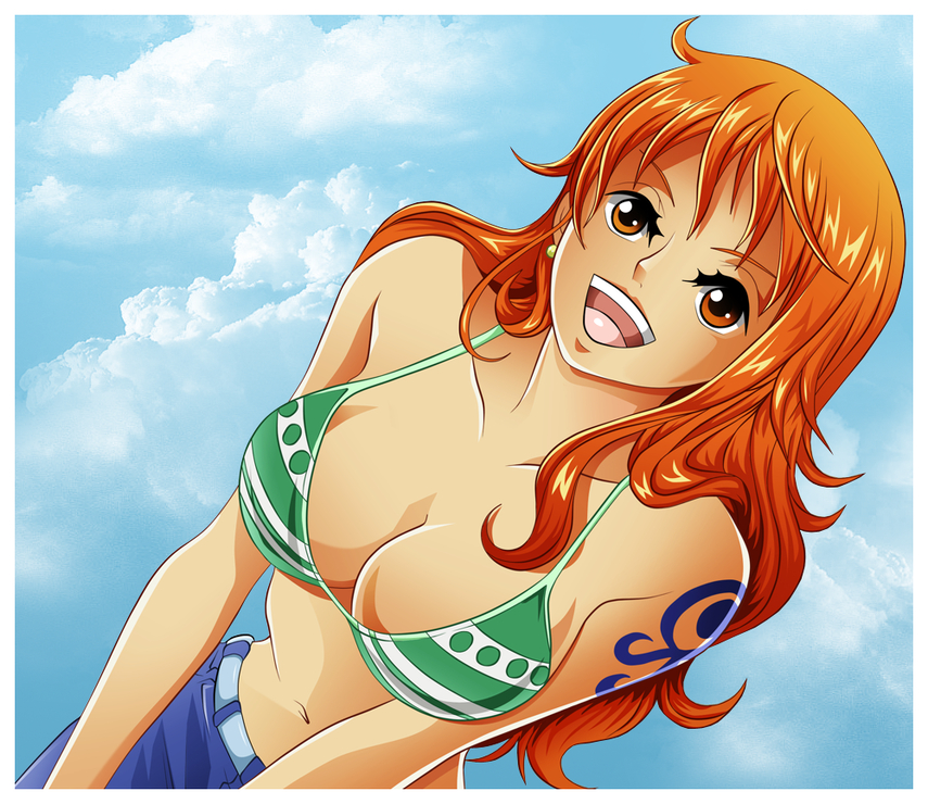 One piece anime nami