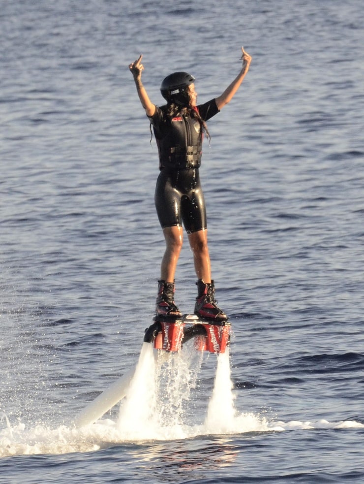 Flyboard пейзаж