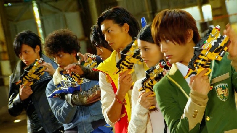 Image of Zyuden Sentai Kyouryuuger vs. Go-Busters: Dinosaur Great ...