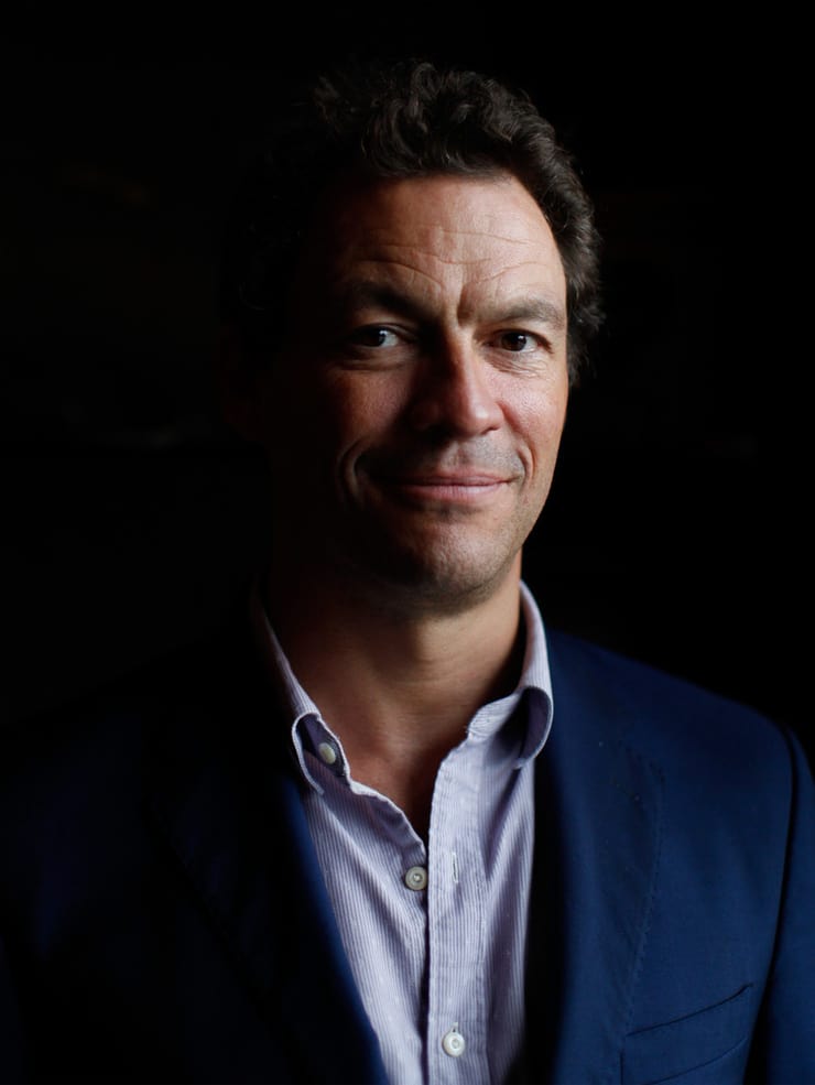 Dominic West and family