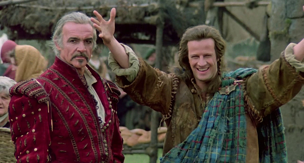 Sean Connery and Christopher Lambert