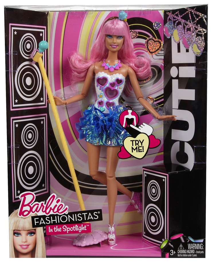 Picture Of Barbie Fashionistas In The Spotlight Cutie Doll