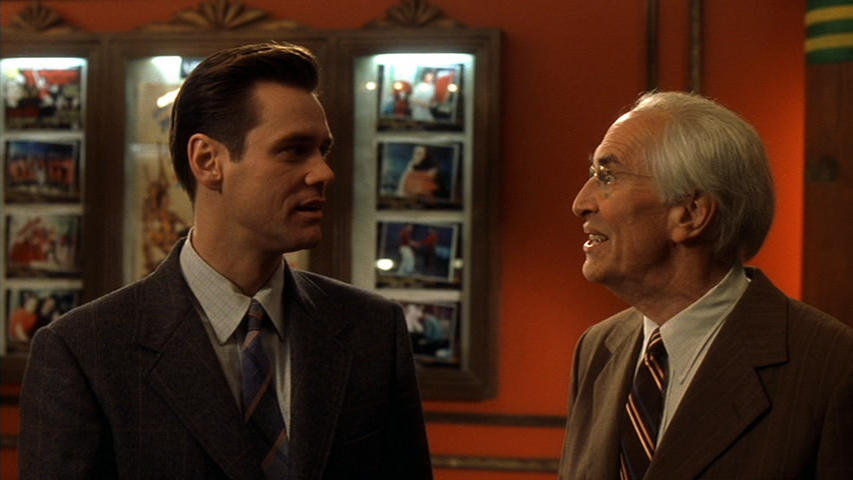 Jim Carrey and Martin Landau