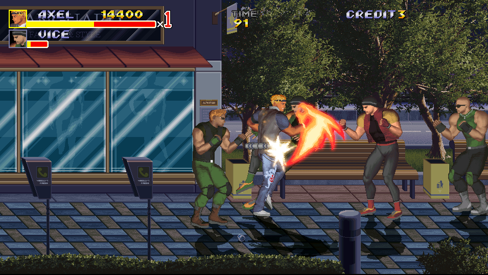 Streets of Rage 4: Silent Storm (Fangame)