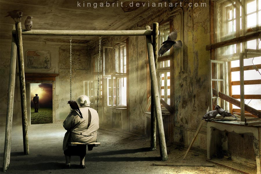Seeking Solace by KingaBritschgi on deviantART