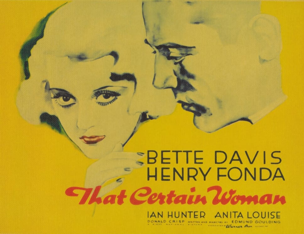 That Certain Woman                                  (1937)