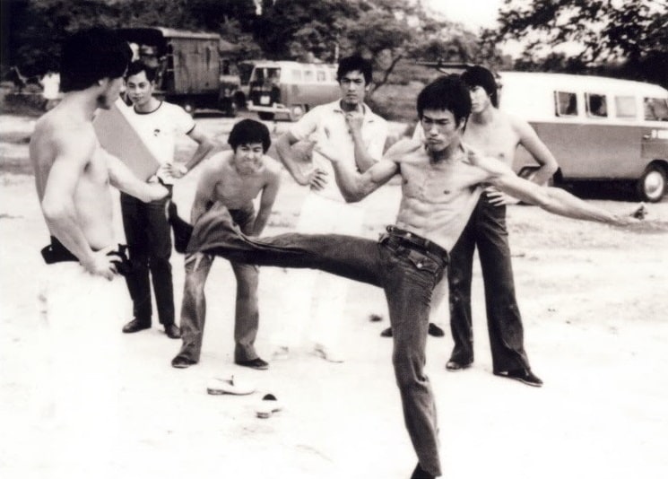 bruce lee behind the scenes