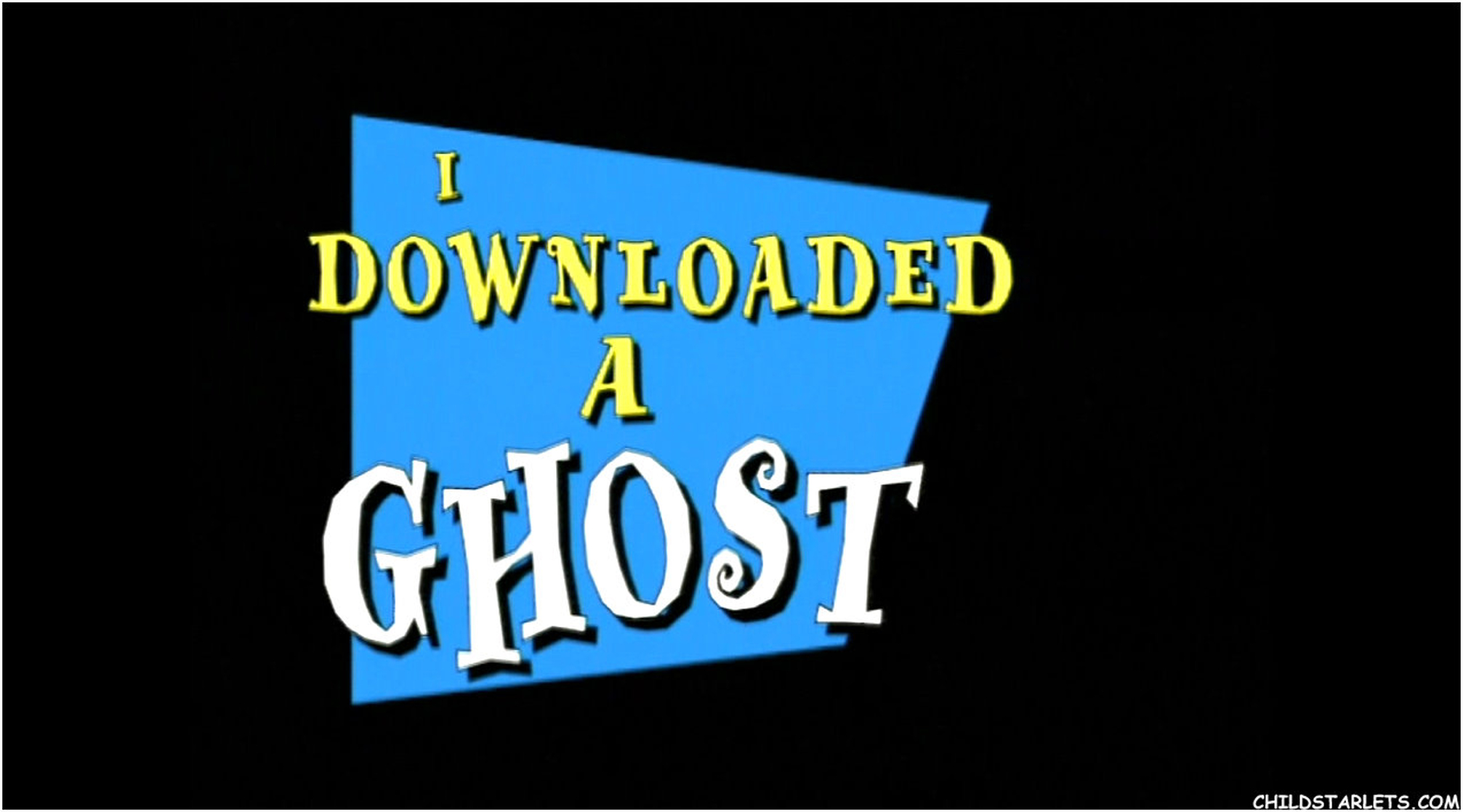 I Downloaded a Ghost