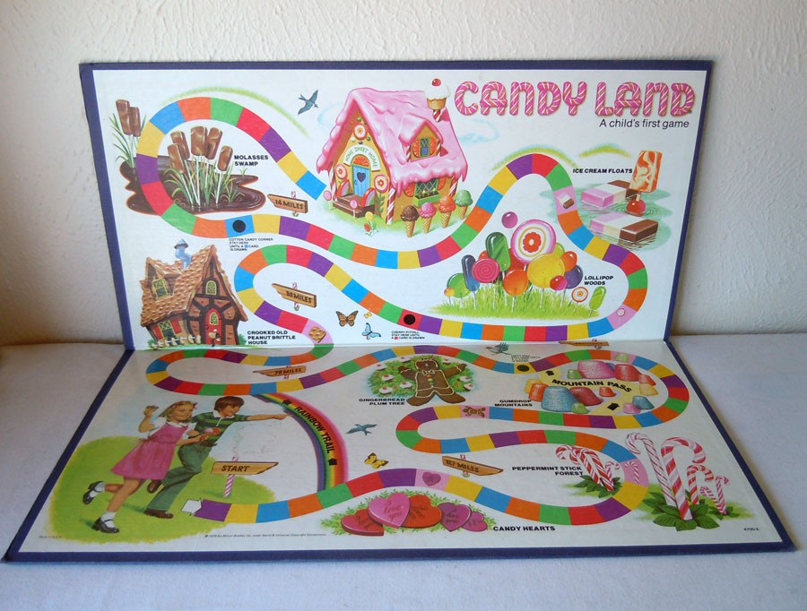 Candyland - The World of Sweets Board Game