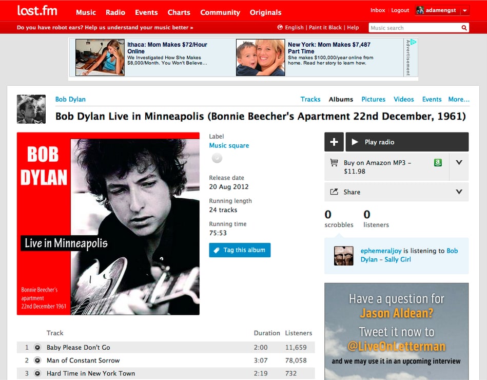 Last fm как пользоваться приложением