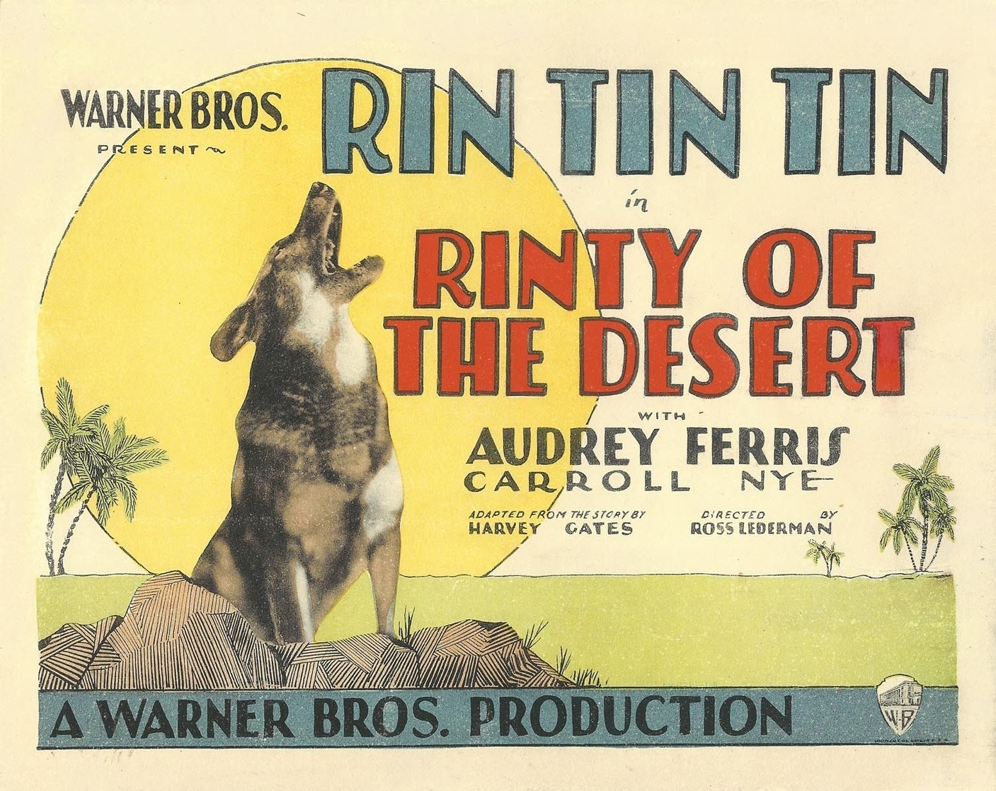 Rinty of the Desert Rinty of the Desert