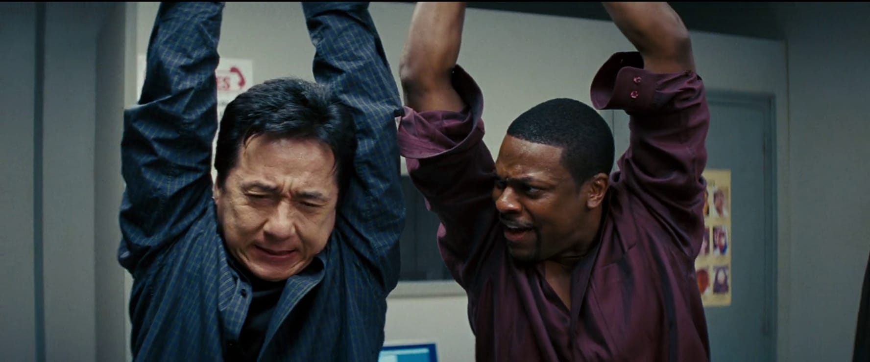 Jackie Chan and Chris Tucker