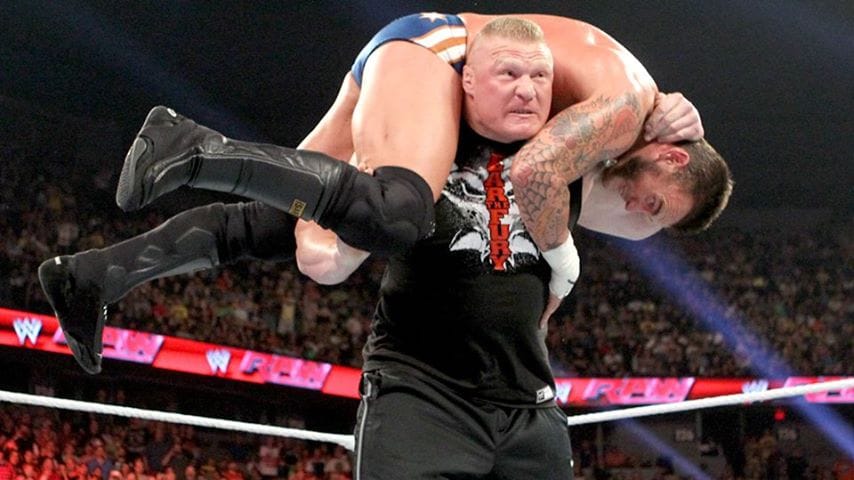 CM Punk vs. Brock Lesnar (WWE, Summerslam 2013)