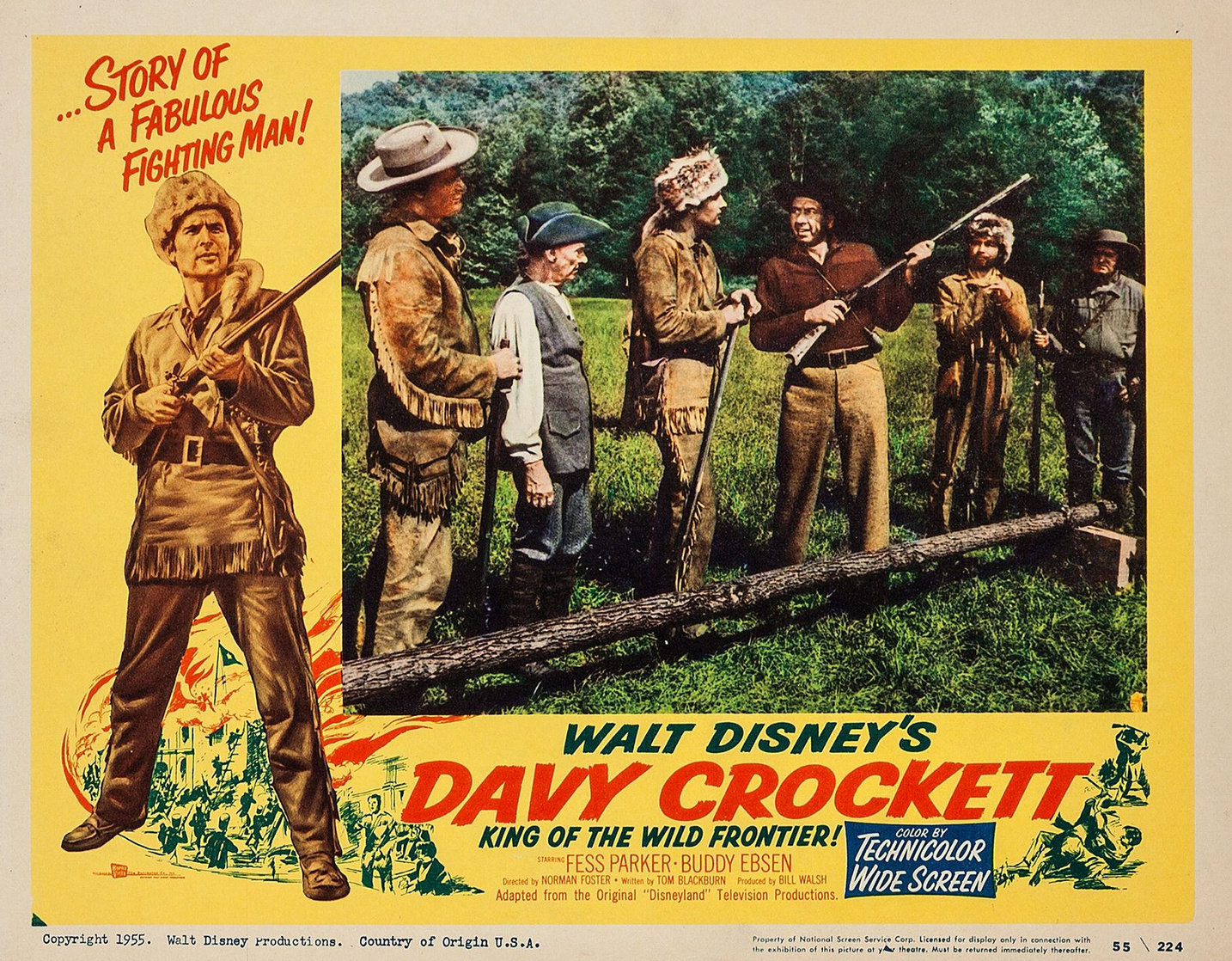 Davy Crockett: King of the Wild Frontier (1955)