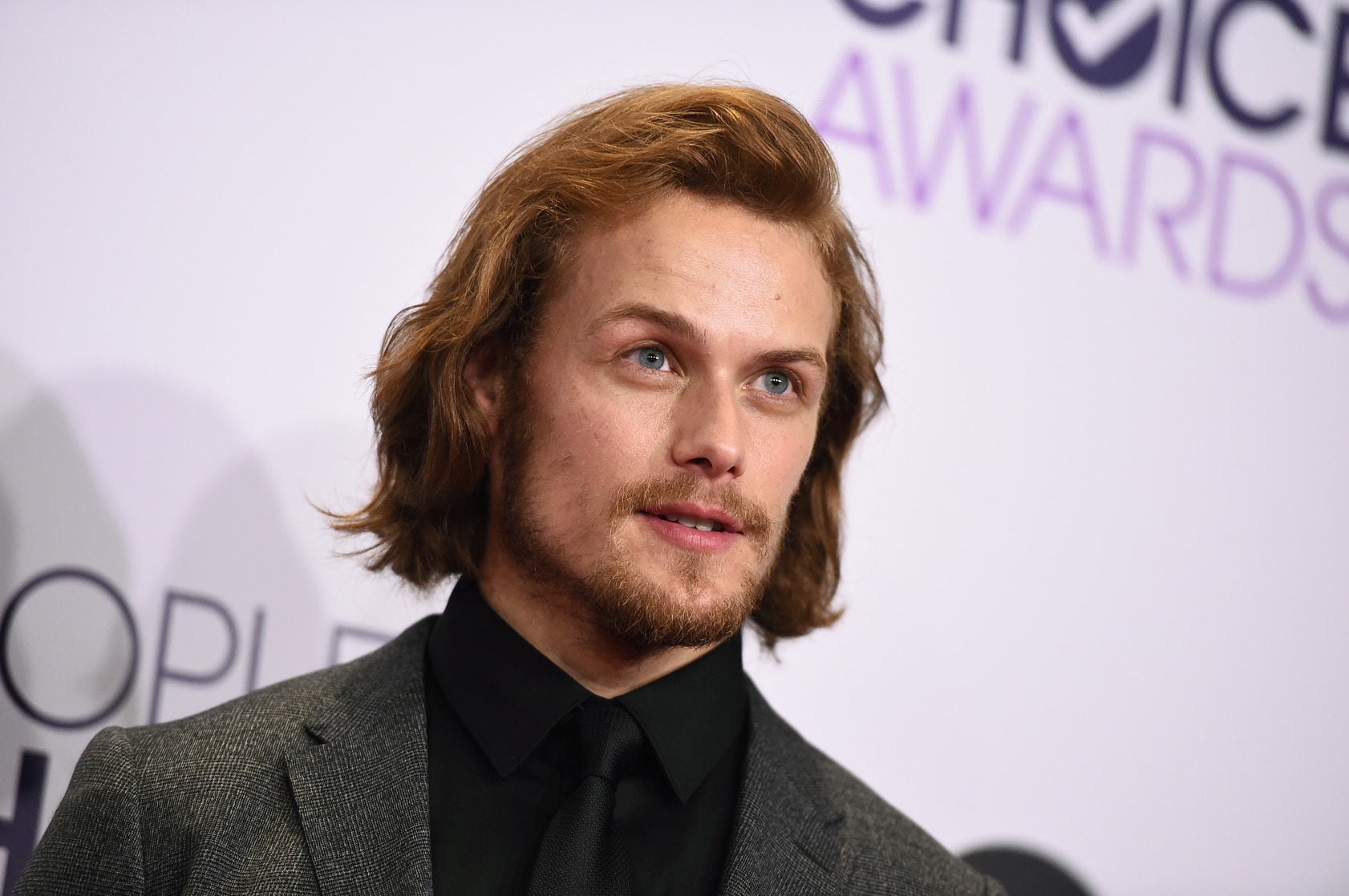 Sam heughan hair color