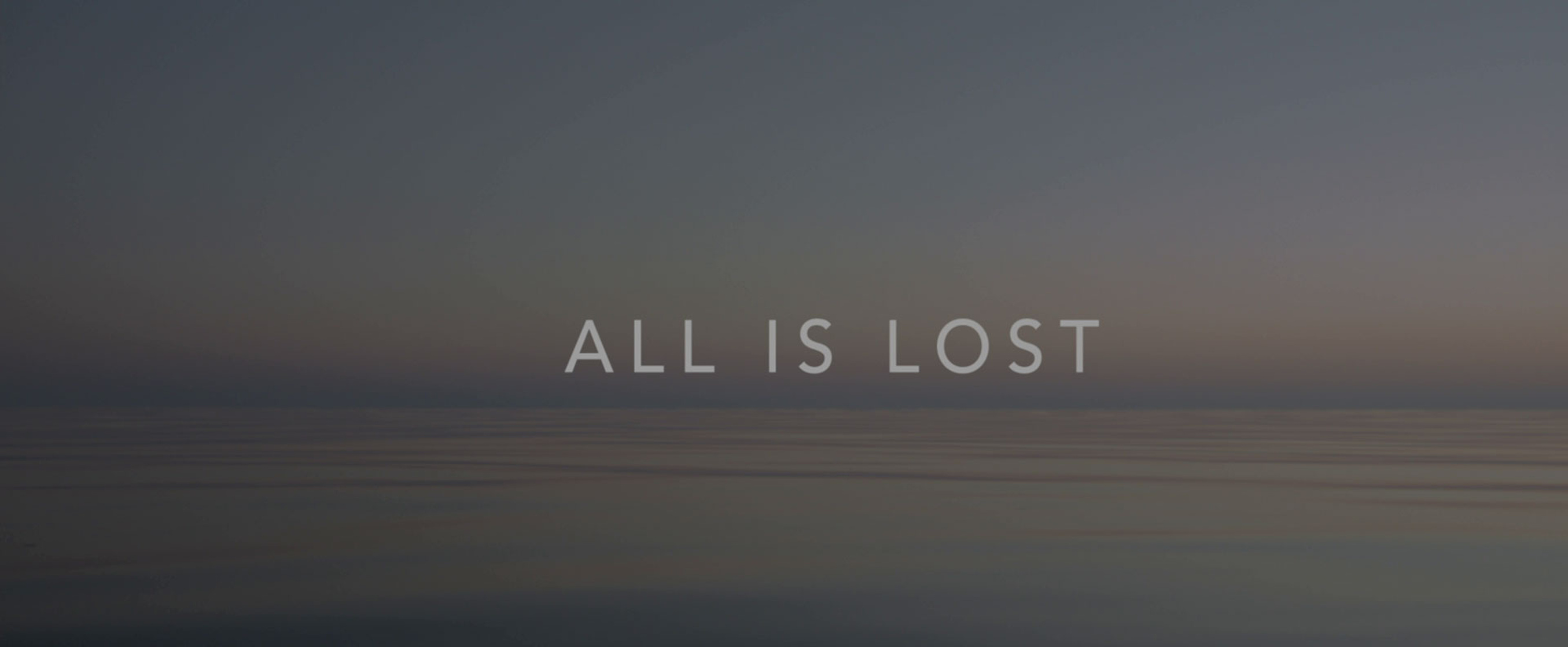 All Is Lost