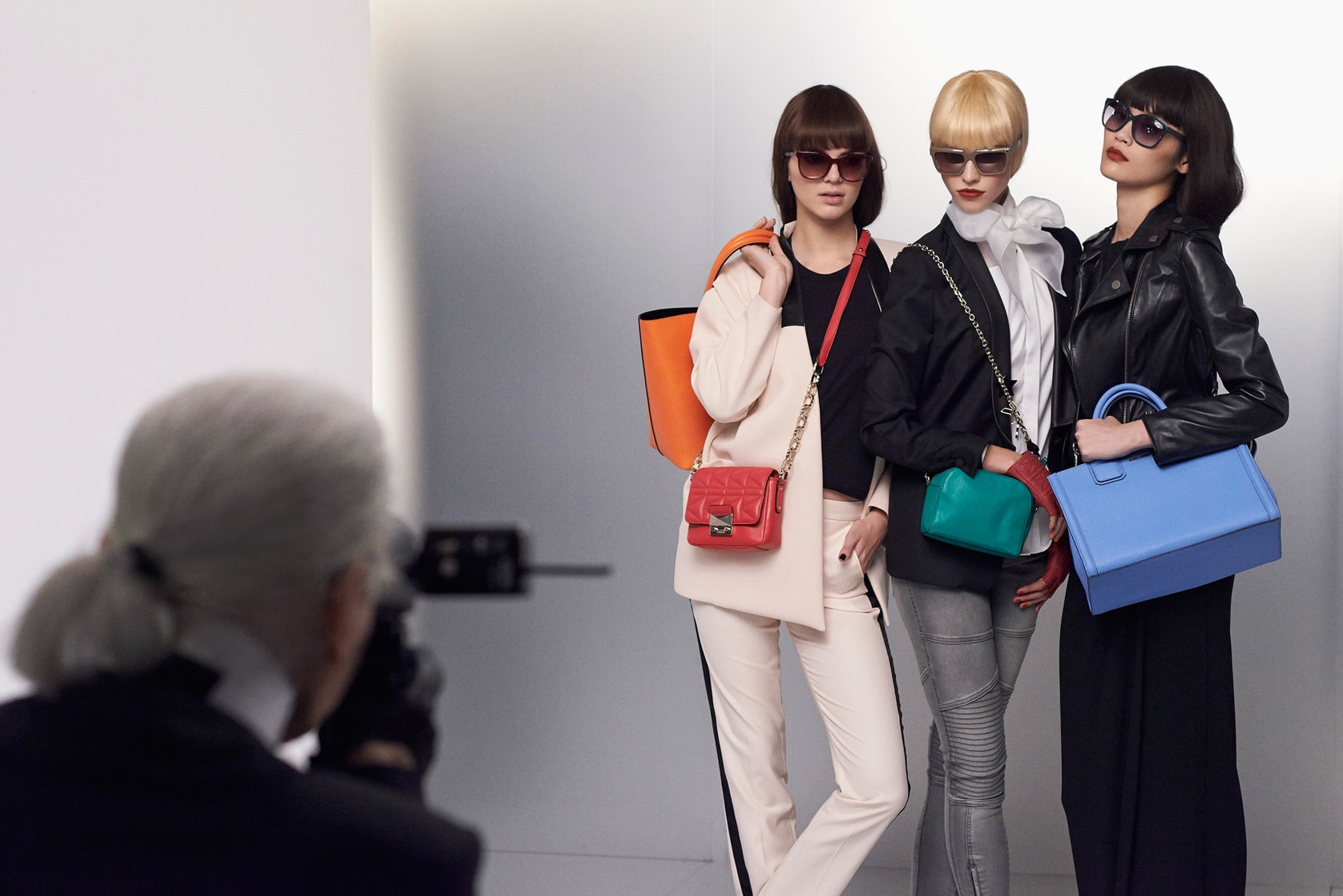 Behind the scenes-Karl Lagerfeld campaign