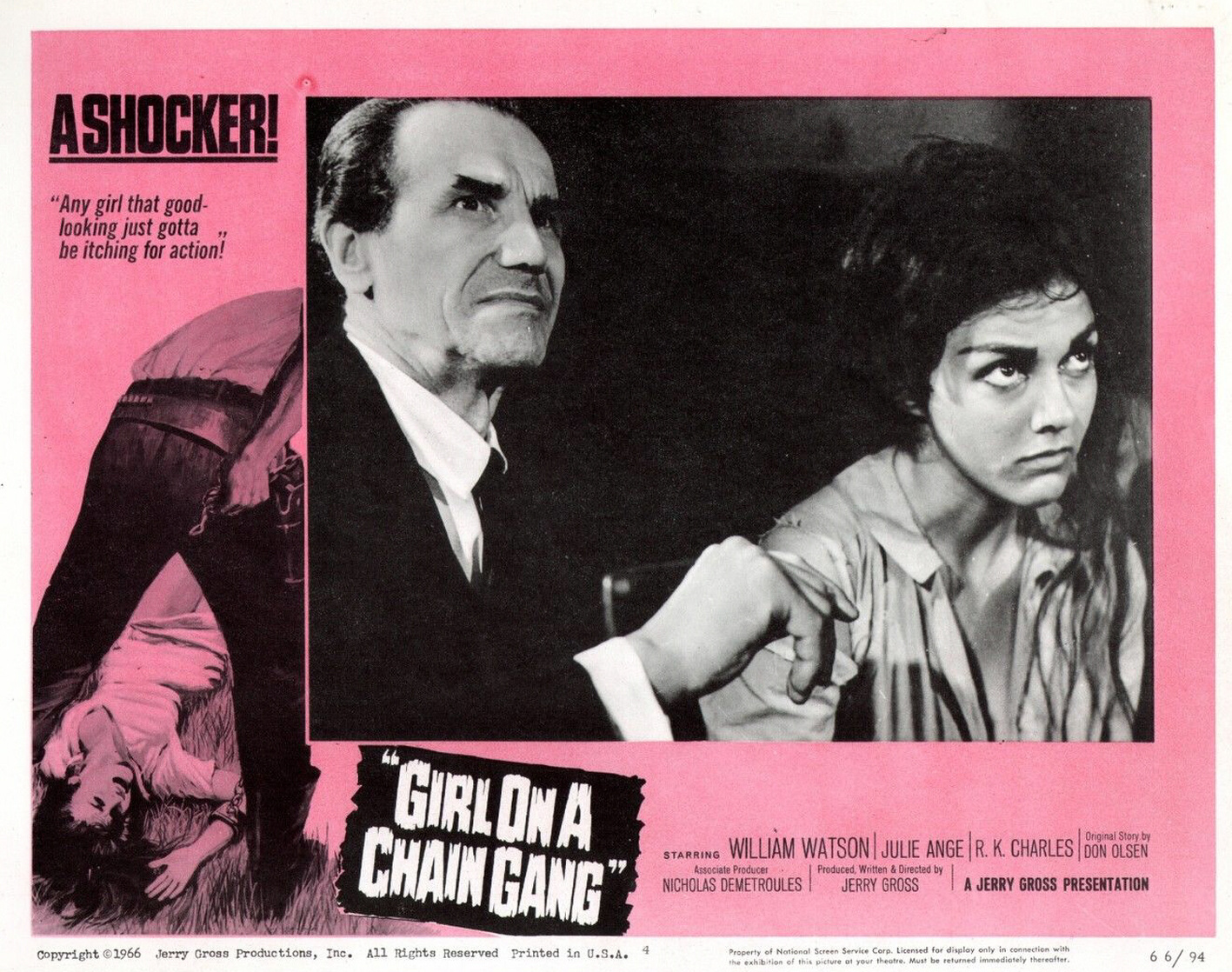 Image of Girl on a Chain Gang