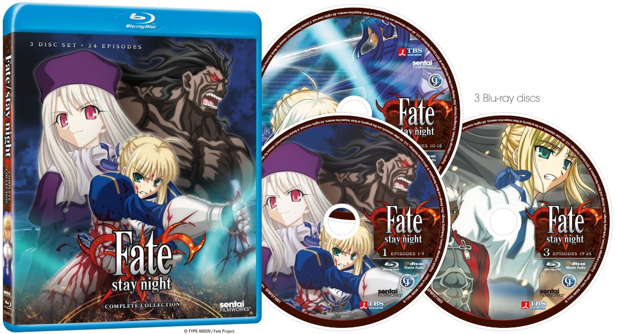 Fate / Stay Night TV: Complete Collection 