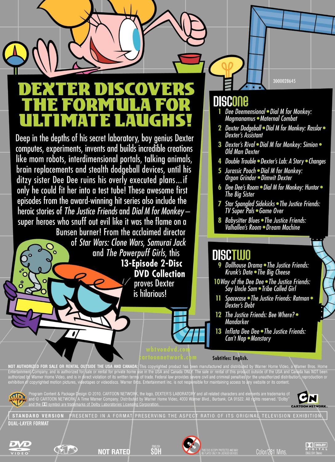 Dexter's Laboratory: Season 1 (Cartoon Network Hall of Fame)