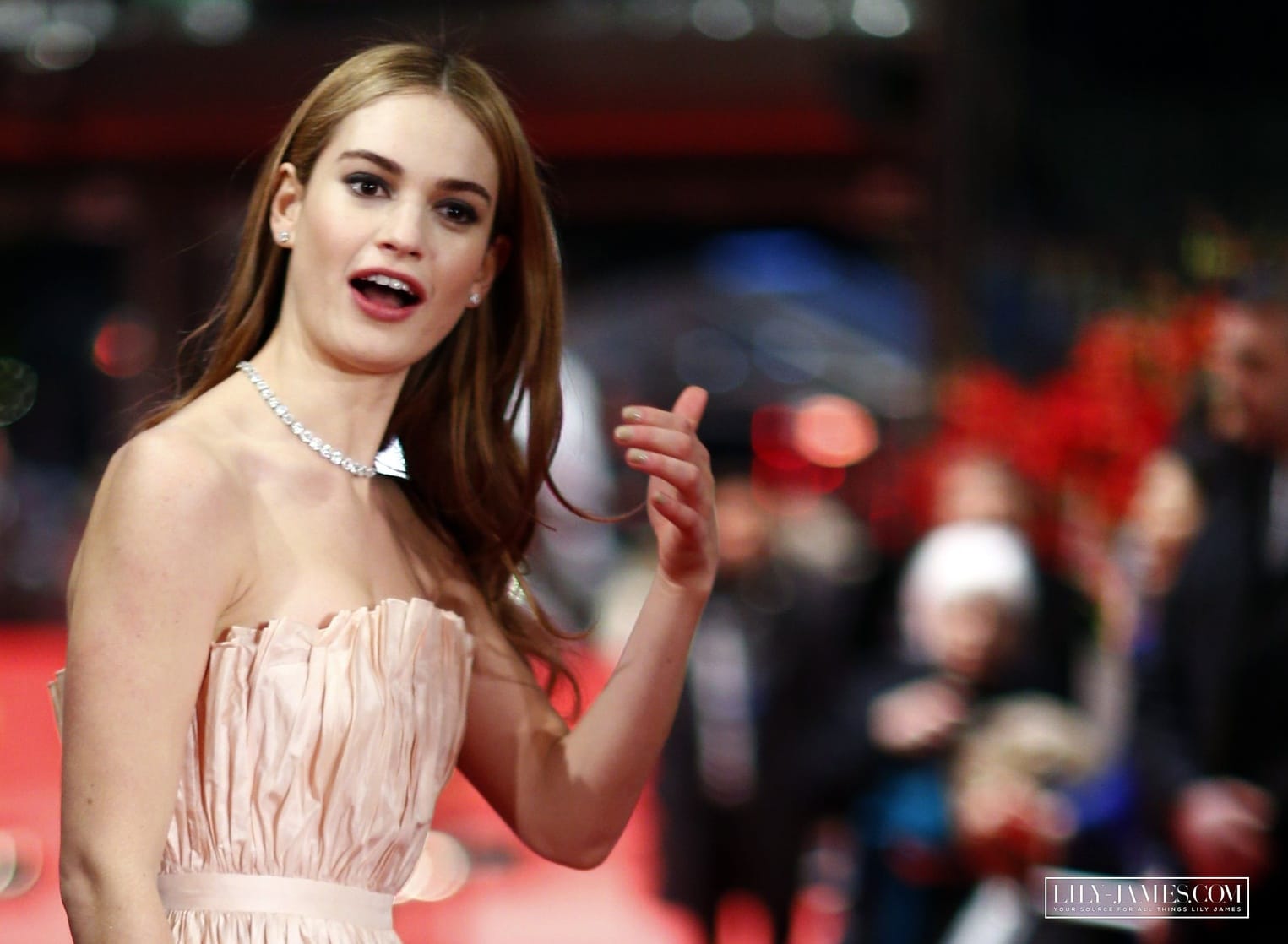 2. How to Achieve Lily James' Signature Blonde Hair - wide 2