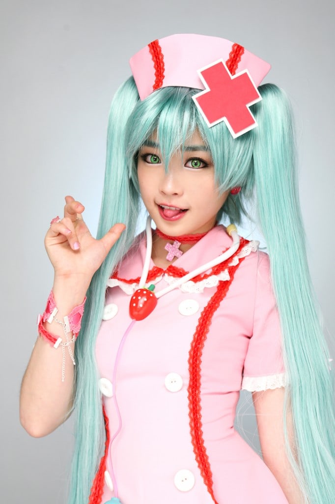 Cute Hatsune Miku Japanese Cosplayer 39