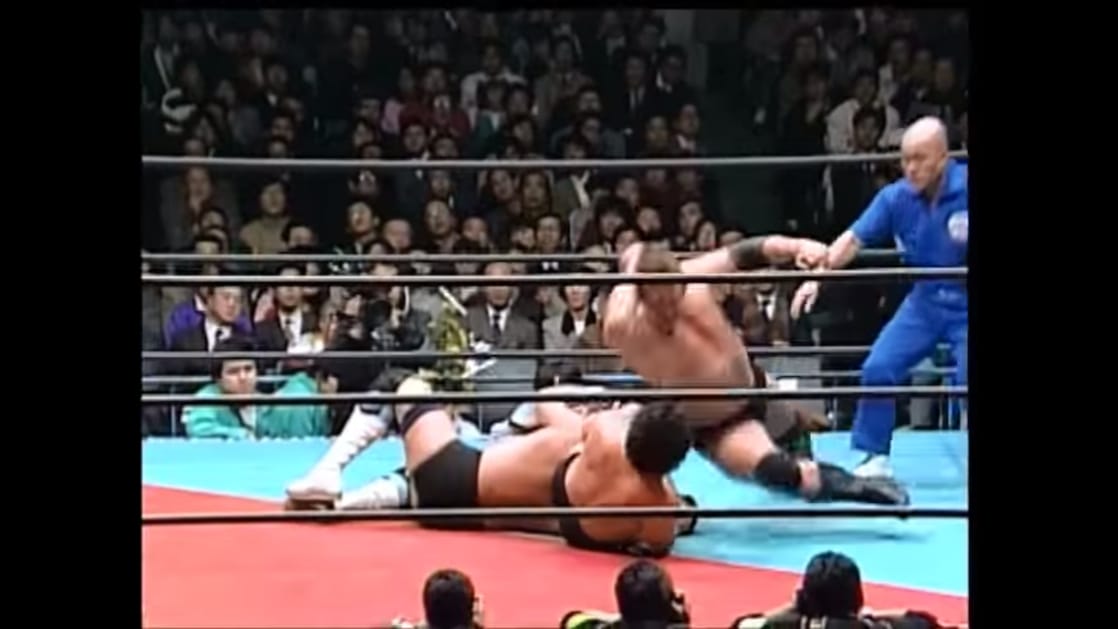 Stan Hansen & Terry Gordy vs Genichiro Tenryu & Toshiaki Kawada (AJPW, 16/12/88)