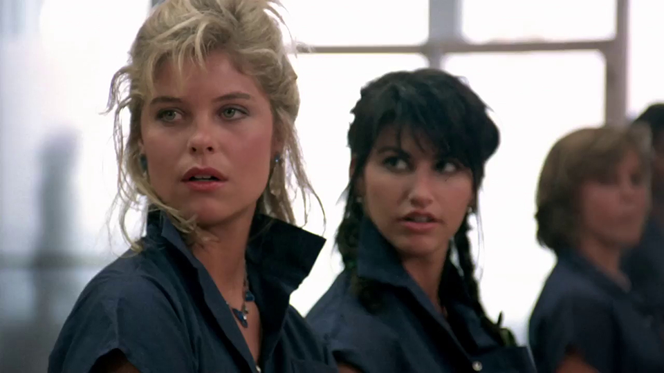 Kate Vernon and Gina Gershon