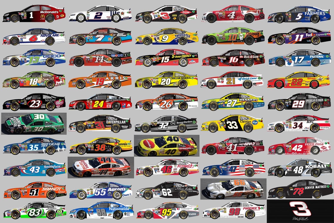 how to unlock all paint schemes in nascar 15
