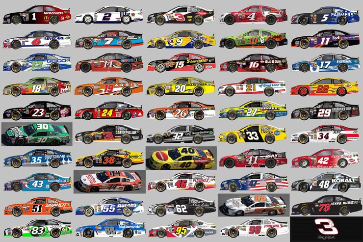 can you make paint schemes on nascar 15