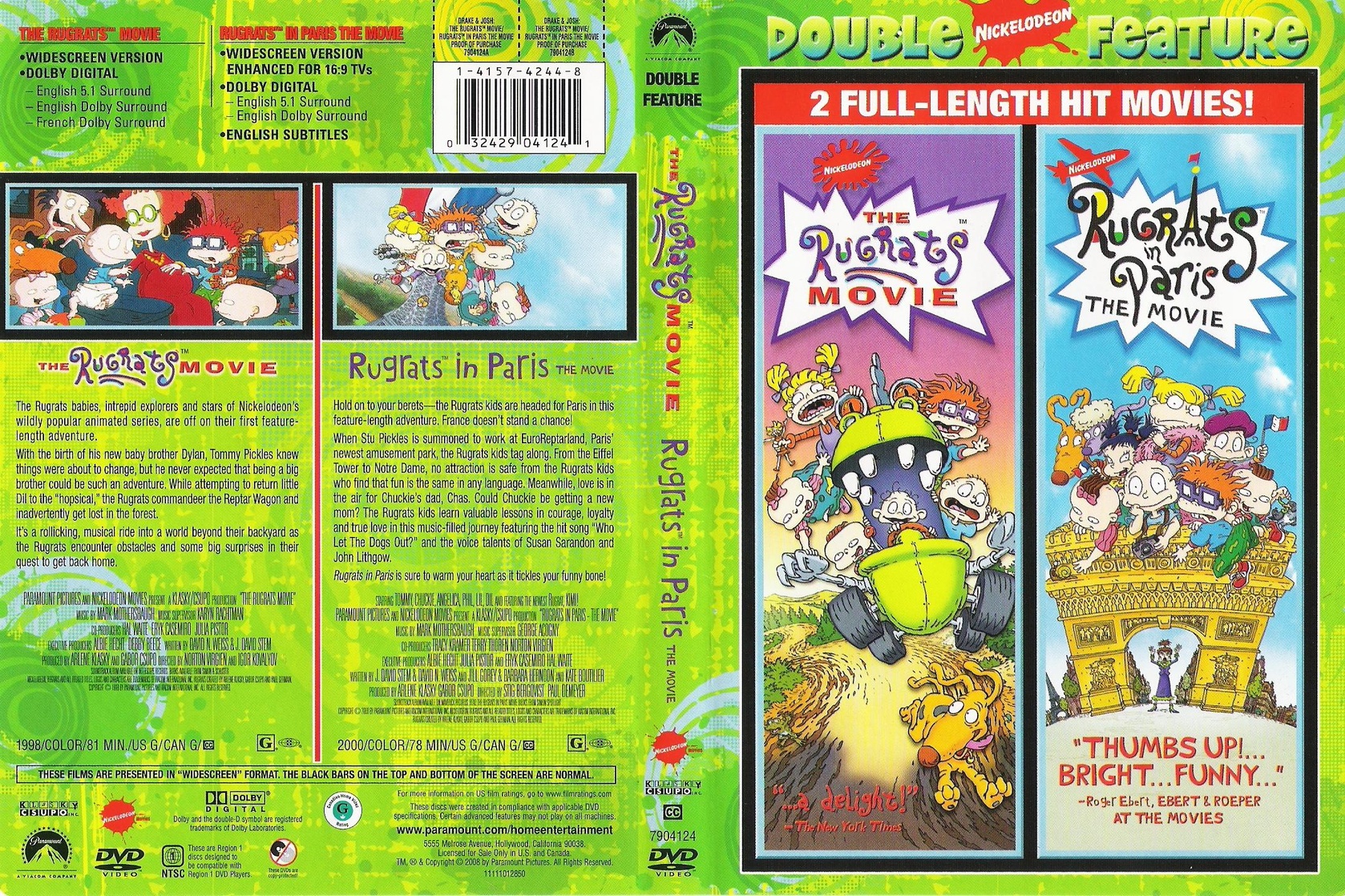 Opening To Rugrats In Paris The Movie 2001 Vhs The Rugrats Movie Vhs And Dvd In Paris