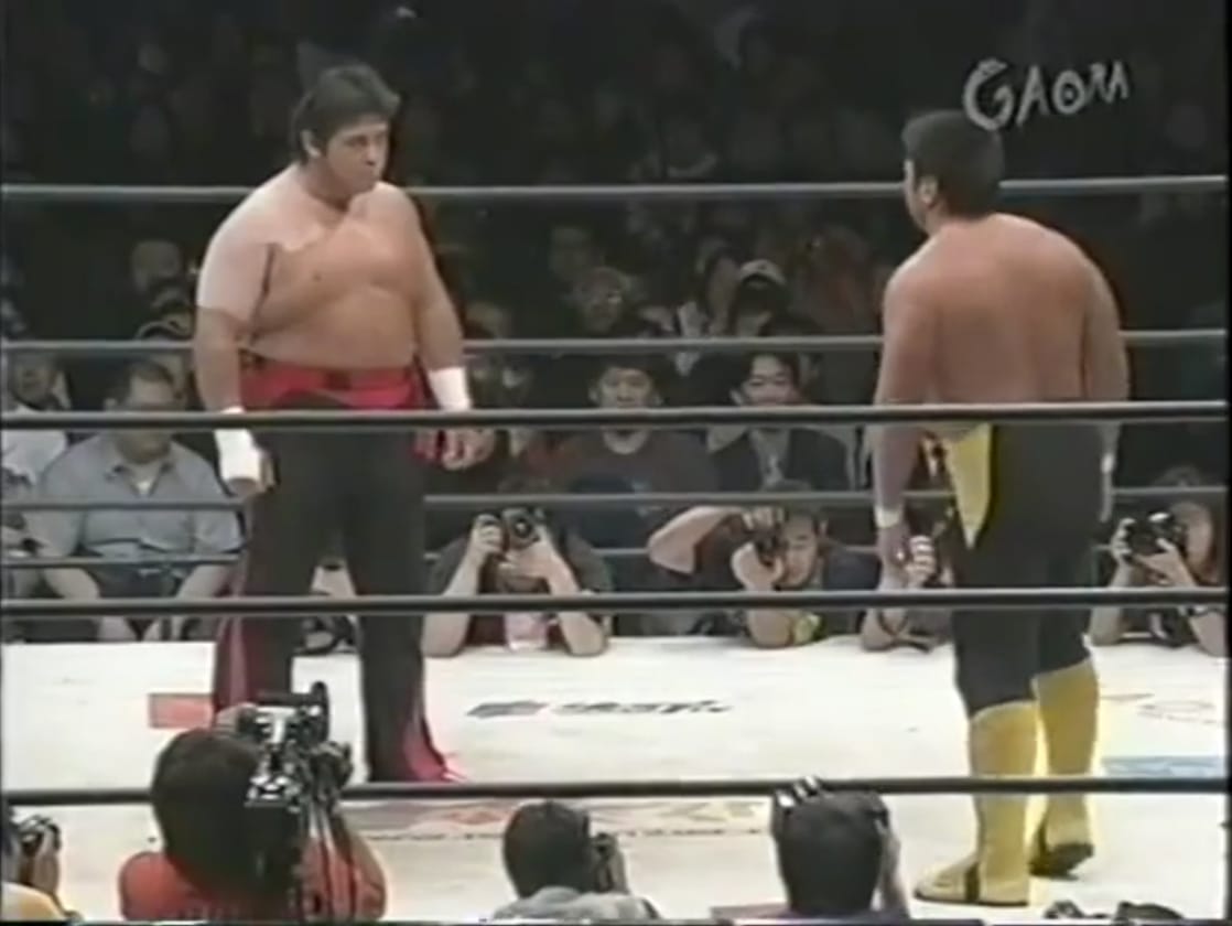 Shinya Hashimoto vs. Toshiaki Kawada (AJPW, 2/22/04)