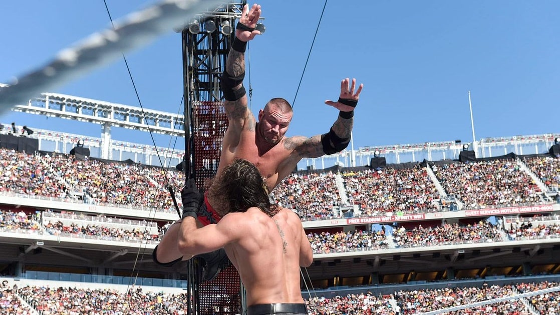 Seth Rollins vs. Randy Orton (WWE, Wrestlemania 31)