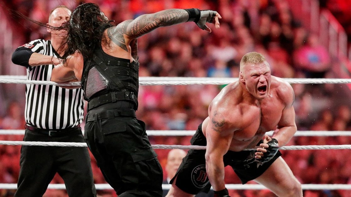 Brock Lesnar vs. Roman Reigns (WWE, Wrestlemania 31)