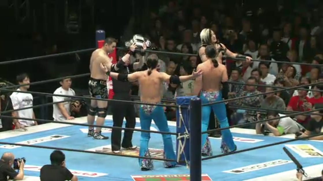 Taichi & TAKA Michinoku vs. The Young Bucks (NJPW, Power Struggle 2013)