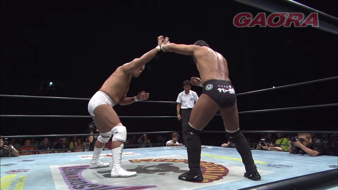 Jun Akiyama vs. Masakatsu Funaki (AJPW, 08/26/12)