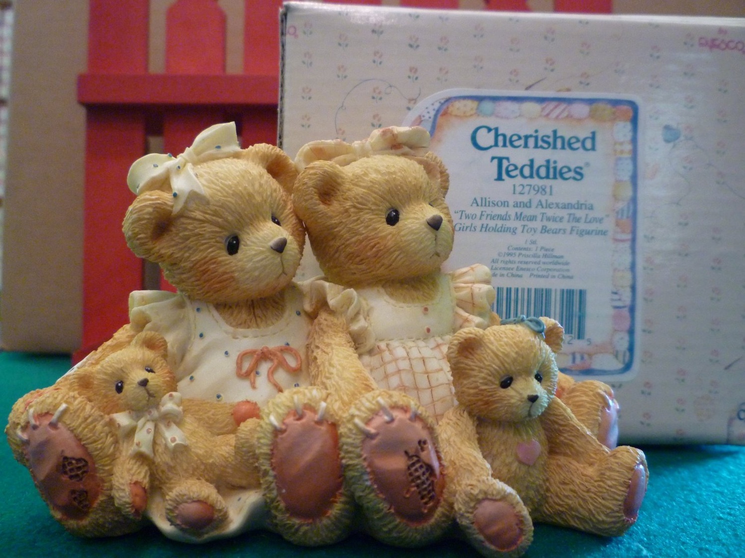 Cherished Teddies: Allison & Alexandria - 
