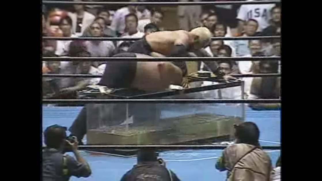 Mitsuhiro Matsunaga vs. Kendo Nagasaki (BJW, 08/19/96)